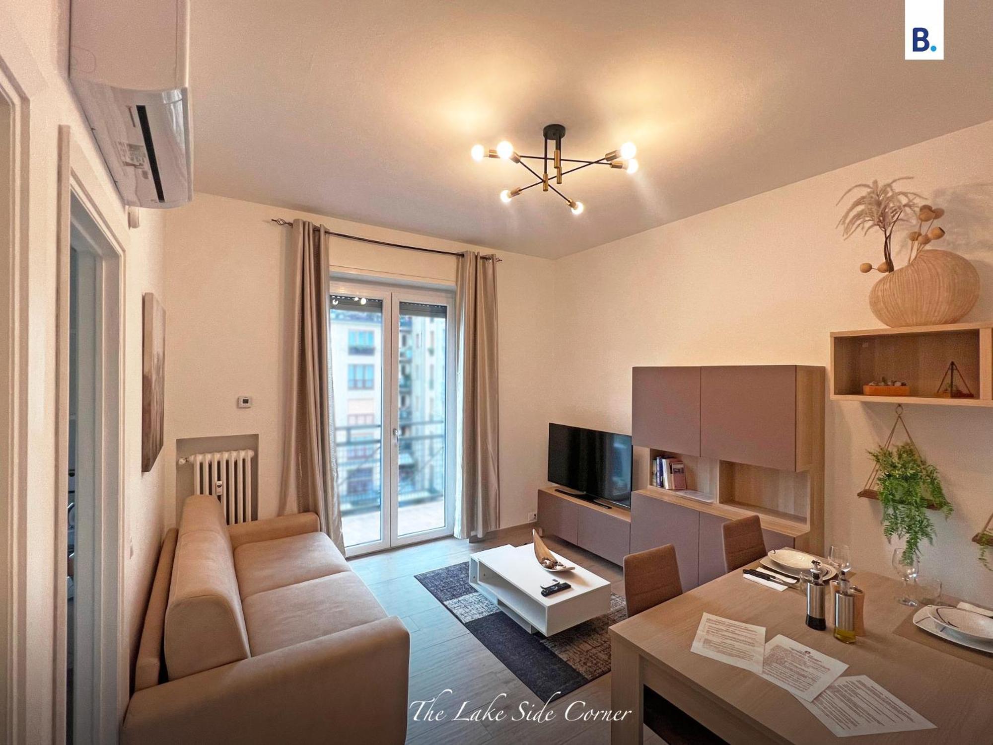 The Lake-Side Corner Apartment Como Eksteriør bilde